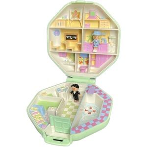 Vintage Polly Pocket Polly’s School 1990 Complete
